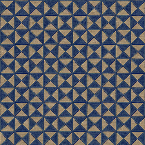 Blue and Cream Patterned Wallpaper,Natural Wallpaper, Modern & Minimalist Wall Covering,Modern Look Neutral Colors Glittering Wallcovering