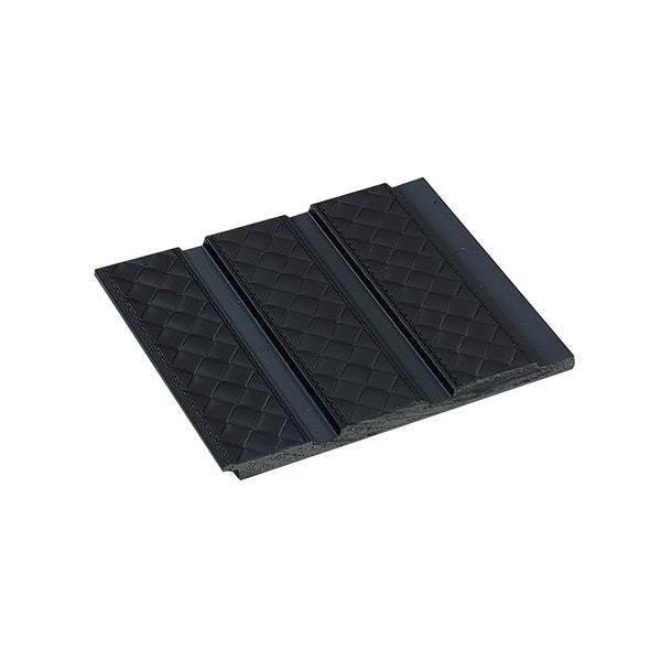 Zigzag Black Wall Panel, PS Wall Home Decoration Panel-Premium Quality