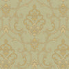 Beautiful Damask Deep Embossed Wallpaper, 3D Textured Wallcovering, Traditional, Extra Large 114 sq ft Roll, Elegant Wallpaper, Washable - Adawall -Houston Wallpaper Store - Walcoverings, Curtains & Wall Panels