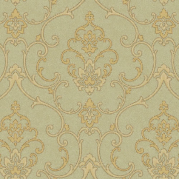 Beautiful Damask Deep Embossed Wallpaper, 3D Textured Wallcovering, Traditional, Extra Large 114 sq ft Roll, Elegant Wallpaper, Washable - Adawall -Houston Wallpaper Store - Walcoverings, Curtains & Wall Panels