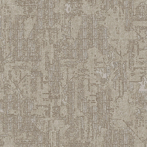 Beige Distressed Solid Color Wallpaper, 3D Embossed Shiny Wallcovering, Weathered Effect - Adawall -Houston Wallpaper Store - Walcoverings, Curtains & Wall Panels