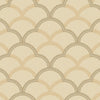 Beige Gold Luxury Fish Scale Deep Embossed Wallpaper, 3D Textured Lace Patterns, Thick Wallcovering - Adawall -Houston Wallpaper Store - Walcoverings, Curtains & Wall Panels