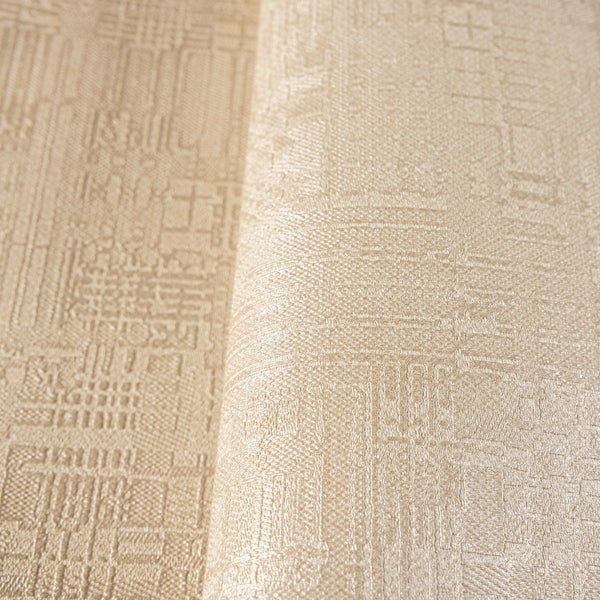 Beige Modern Abstract Geometric Wallpaper, Stylish 3D Embossed Neutral Colors Wallcovering - Adawall -Houston Wallpaper Store - Walcoverings, Curtains & Wall Panels