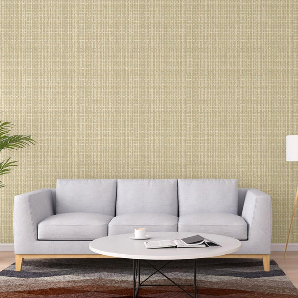 Beige Realistic Basket Weave Wallpaper, 3D Deep Embossed Premium Wallcovering - Adawall -Houston Wallpaper Store - Walcoverings, Curtains & Wall Panels