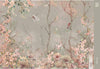 Birds Trees Nature Scene Wallpaper, Tropical Botanical Wall Mural, Green Customized Wallpaper, Home Decor, Bedroom, Store, Forest Large Wall Art - Adawall -Houston Wallpaper Store - Walcoverings, Curtains & Wall Panels