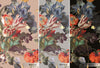 Black Large Peony Floral Wall Mural, Floral Flowers Wallpaper, Oversized Elegant Custom Size Wall Art, Non-Woven, Non-Pasted, Removable - Adawall -Houston Wallpaper Store - Walcoverings, Curtains & Wall Panels