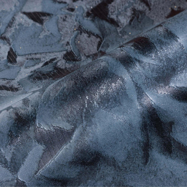 Blue Abstract Shimmering Wallpaper, Modern Luxury Sparkling Solid Color Wall Paper - Adawall -Houston Wallpaper Store - Walcoverings, Curtains & Wall Panels