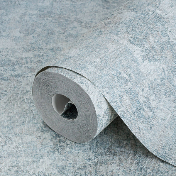 Blue Coastal Country Textured Wallpaper, Beach House Deep Embossed Distressed Wall Paper - Adawall -Houston Wallpaper Store - Walcoverings, Curtains & Wall Panels