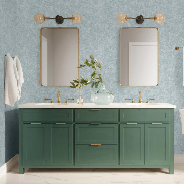 Blue Coastal Country Textured Wallpaper, Beach House Deep Embossed Distressed Wall Paper - Adawall -Houston Wallpaper Store - Walcoverings, Curtains & Wall Panels