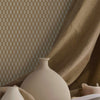 Brown Elegant Hexagon Embossed Wallpaper, Small Honeycomb Grid Pattern Textured wallcovering - Adawall -Houston Wallpaper Store - Walcoverings, Curtains & Wall Panels