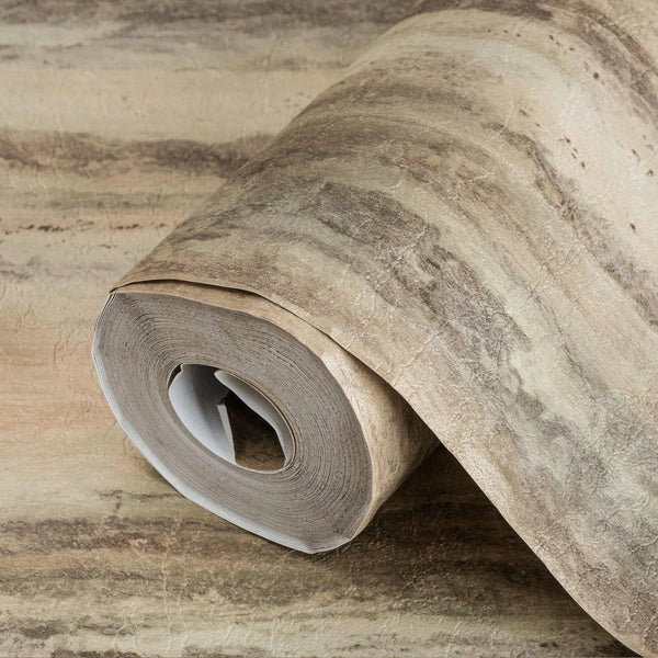 Brown Natural Tree Bark Wallpaper, Wood Pattern Embossed Cork Farmhouse Lodge Wall Decor - Adawall -Houston Wallpaper Store - Walcoverings, Curtains & Wall Panels