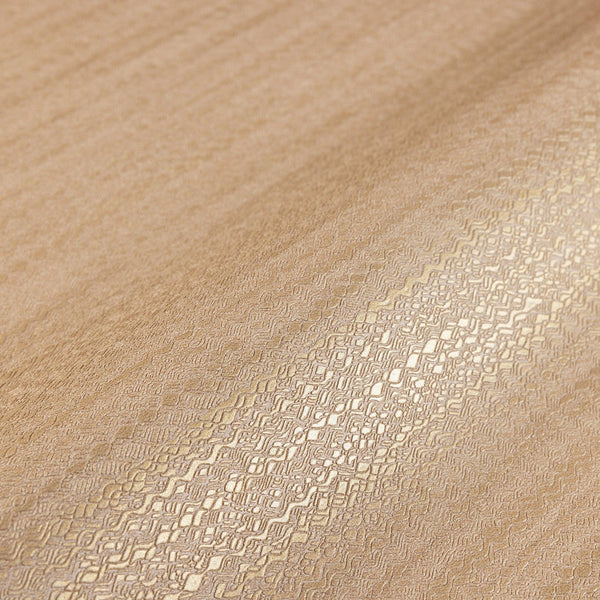 Brown Shiny 3D Embossed Striped Wallpaper, Plain Color Textured Wall Paper - Adawall -Houston Wallpaper Store - Walcoverings, Curtains & Wall Panels