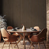 Brown Wood Panel Look Wallpaper, 3D Embossed textured Wooden Pattern Wallcovering, Modern, Stylish - Adawall -Houston Wallpaper Store - Walcoverings, Curtains & Wall Panels