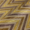 Chevron Wallpaper, Brown, Yellow Geometric Deep Embossed Zigzag Pattern Geometric Wallcovering - Adawall -Houston Wallpaper Store - Walcoverings, Curtains & Wall Panels