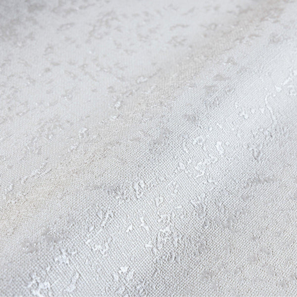Classic Abstract Metallic Accent Wallpaper, White 3D Embossed Solid Color Glitter Shimmer Elegant Wallcovering - Adawall -Houston Wallpaper Store - Walcoverings, Curtains & Wall Panels