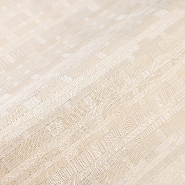 Cream Realistic Basket Weave Wallpaper, 3D Deep Embossed Premium Wallcovering - Adawall -Houston Wallpaper Store - Walcoverings, Curtains & Wall Panels