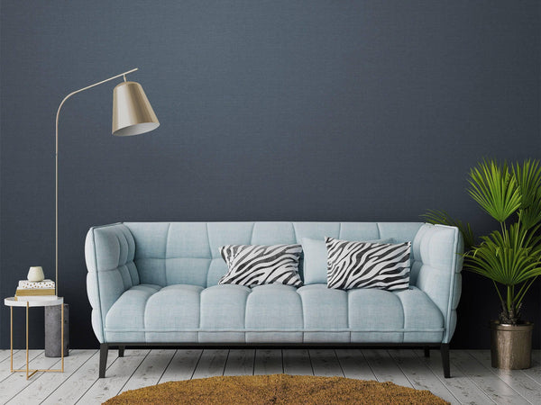 Dark Blue Glitter Neutral Colors Textured Wallpaper, Non-Adhesive Traditional Wallcovering - Adawall -Houston Wallpaper Store - Walcoverings, Curtains & Wall Panels