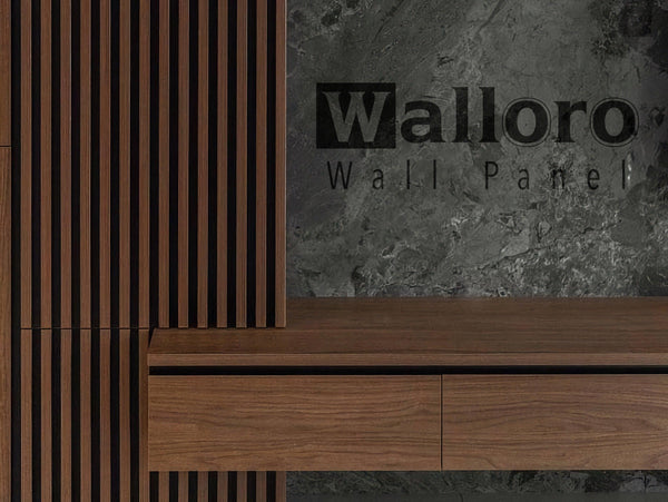 Dark Wallnut Wood Grain Wall Panel, PS Wall Home Decoration Panel-Premium Quality - Adawall -Houston Wallpaper Store - Walcoverings, Curtains & Wall Panels