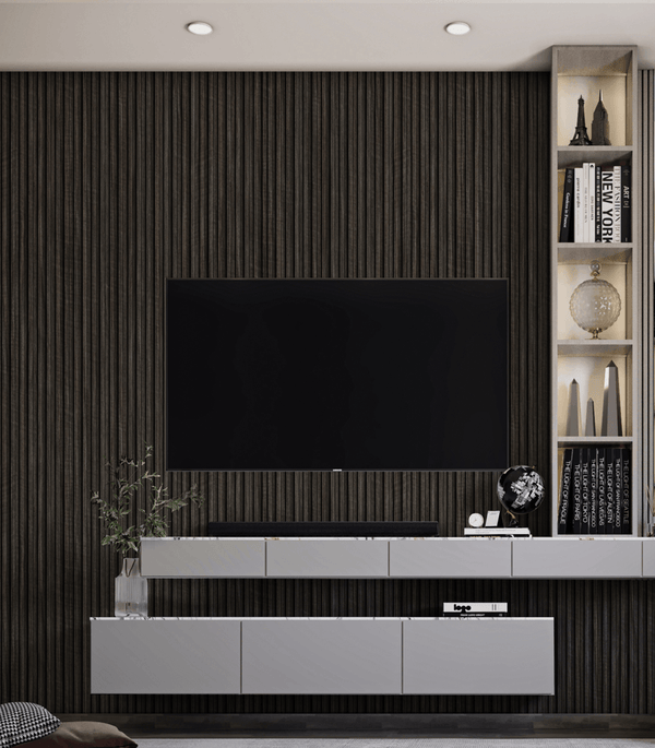 Dark Wood Grain Wall Panel, PS Wall Home Decoration Panel-Premium Quality - Adawall -Houston Wallpaper Store - Walcoverings, Curtains & Wall Panels