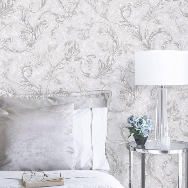 Deep Embossed Beige Striped Wallpaper, Home Wall Decor, Aesthetic Wallpaper, Textured Wallcovering Non-Adhesive - 41.7”W X 393”H - Adawall -Houston Wallpaper Store - Walcoverings, Curtains & Wall Panels