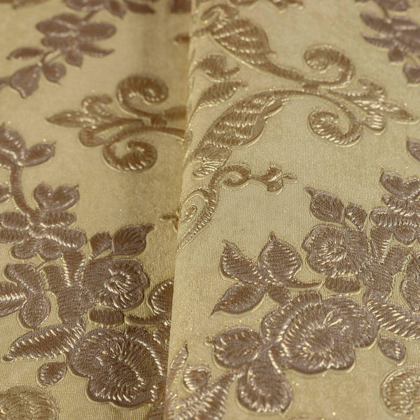 Elegant Damask Deep Embossed Wallpaper,3D Textured Wallcovering, Traditional, Extra Large 114 sq ft Roll, Fabric Feel, Durable, Light Green - Adawall -Houston Wallpaper Store - Walcoverings, Curtains & Wall Panels