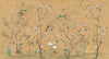 Extra Large Chinoiserie Floral Wallpaper, Birds Blossom Yellow Wall Mural, Custom Size, Luxury, Modern Wall Paper, Non-Pasted, Washable, Removable (Copy) - Adawall -Houston Wallpaper Store - Walcoverings, Curtains & Wall Panels