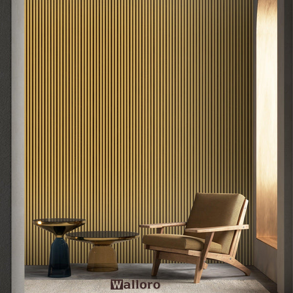 Gold/Black Wall Panel, PS Wall Home Decoration Panel-Premium Quality - Adawall -Houston Wallpaper Store - Walcoverings, Curtains & Wall Panels