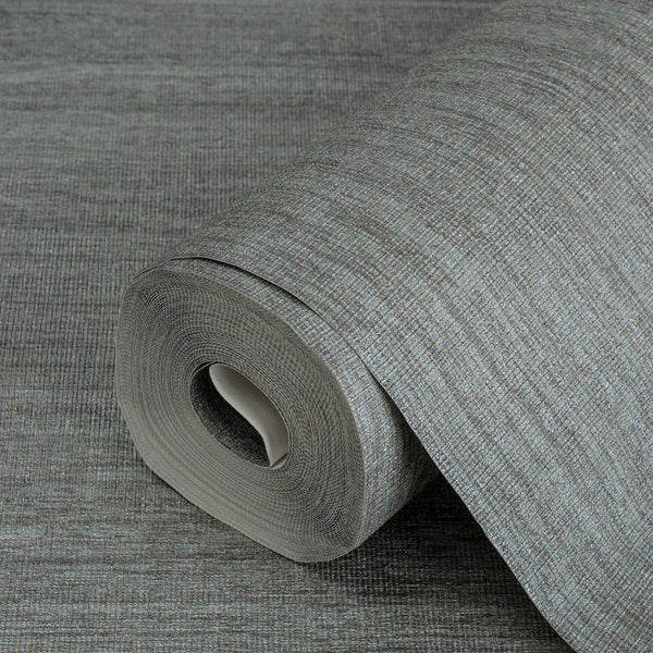 Gray 3D Embossed Modern Wallpaper, Subtle Neutral Colors Light Striped Design Wallcovering - Adawall -Houston Wallpaper Store - Walcoverings, Curtains & Wall Panels