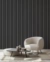 Gray Black Wall Panel, PS Wall Home Decoration Panel-Premium Quality - Adawall -Houston Wallpaper Store - Walcoverings, Curtains & Wall Panels