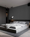 Gray Black Wall Panel, PS Wall Home Decoration Panel-Premium Quality - Adawall -Houston Wallpaper Store - Walcoverings, Curtains & Wall Panels