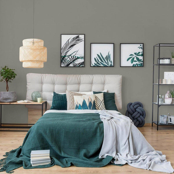 Gray Chevron Wallpaper, Textured Modern Fabric Like Wallcovering, Solid Neutral Colors - Adawall -Houston Wallpaper Store - Walcoverings, Curtains & Wall Panels