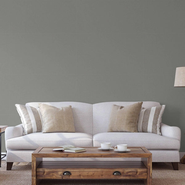 Gray Chevron Wallpaper, Textured Modern Fabric Like Wallcovering, Solid Neutral Colors - Adawall -Houston Wallpaper Store - Walcoverings, Curtains & Wall Panels