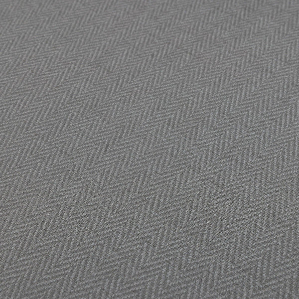 Gray Chevron Wallpaper, Textured Modern Fabric Like Wallcovering, Solid Neutral Colors - Adawall -Houston Wallpaper Store - Walcoverings, Curtains & Wall Panels