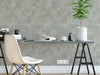 Gray Industrial Metallic Rustic Wallpaper, 3D Embossed Modern Worn-Out Style Distressed Weathered - Adawall -Houston Wallpaper Store - Walcoverings, Curtains & Wall Panels