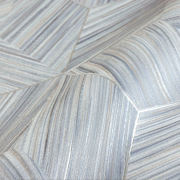 Gray Large Hexagon Embossed Wallpaer, Elegant Geometric Shapes Honeycomb Wallcovering - Adawall -Houston Wallpaper Store - Walcoverings, Curtains & Wall Panels