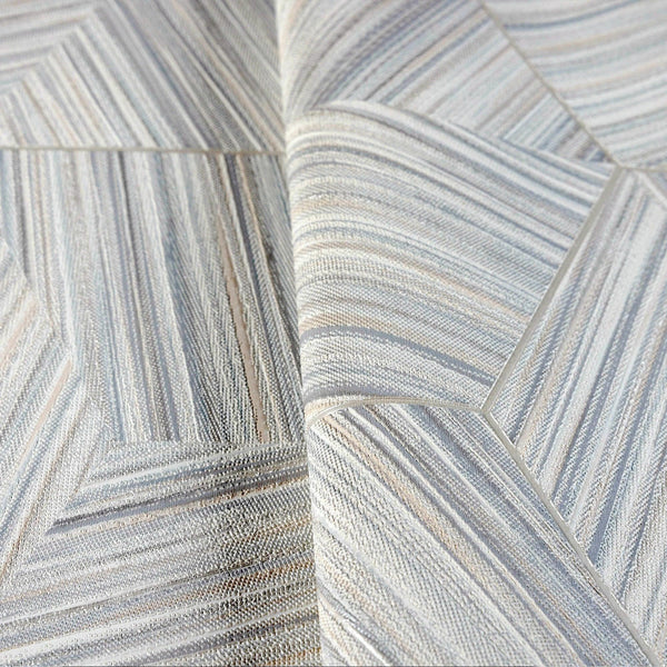 Gray Large Hexagon Embossed Wallpaer, Elegant Geometric Shapes Honeycomb Wallcovering - Adawall -Houston Wallpaper Store - Walcoverings, Curtains & Wall Panels