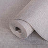 Gray Linen Textured Wallpaper, Cream Modern Neutral Colors Non-Pasted Wallcovering - Adawall -Houston Wallpaper Store - Walcoverings, Curtains & Wall Panels