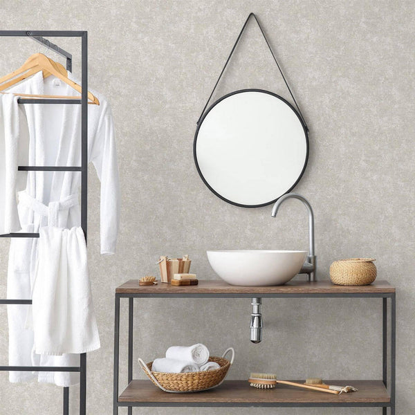 Gray Modern Country Textured Wallpaper, Deep Embossed Distressed Wall Paper - Adawall -Houston Wallpaper Store - Walcoverings, Curtains & Wall Panels