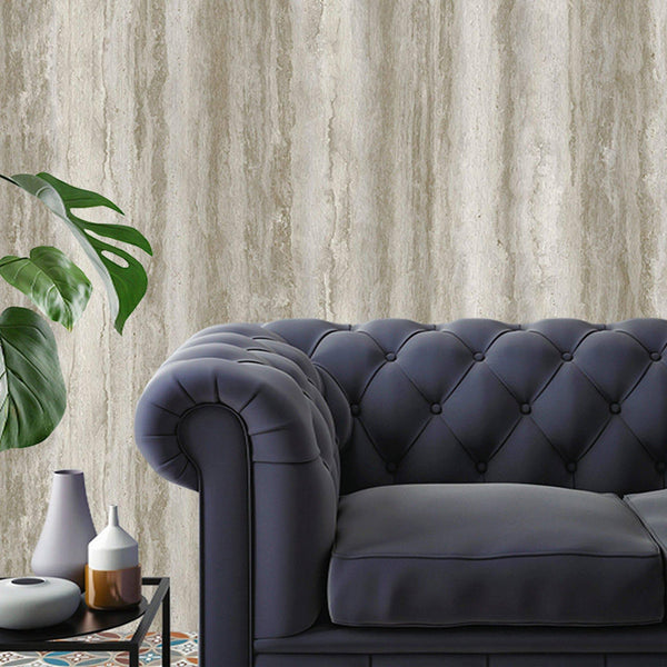 Gray Natural Tree Bark Wallpaper, Wood Pattern Embossed Cork Farmhouse Lodge Wall Decor - Adawall -Houston Wallpaper Store - Walcoverings, Curtains & Wall Panels