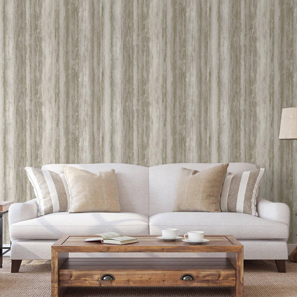 Gray Natural Tree Bark Wallpaper, Wood Pattern Embossed Cork Farmhouse Lodge Wall Decor - Adawall -Houston Wallpaper Store - Walcoverings, Curtains & Wall Panels