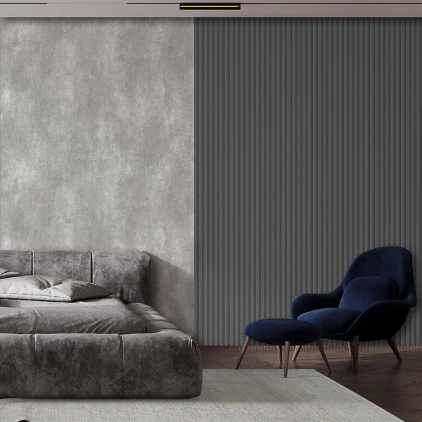 Gray Wall Panel, PS Wall Home Decoration Panel-Premium Quality - Adawall -Houston Wallpaper Store - Walcoverings, Curtains & Wall Panels