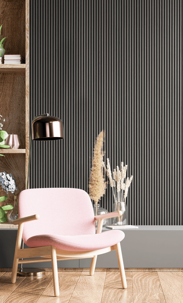 Gray/Black Wall Panel, PS Wall Home Decoration Panel-Premium Quality - Adawall -Houston Wallpaper Store - Walcoverings, Curtains & Wall Panels
