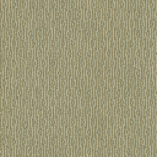 Green Diamond Shapes Wallpaper, Shiny 3D Deep Embossed Lines Stylish Modern Wallcovering - Adawall -Houston Wallpaper Store - Walcoverings, Curtains & Wall Panels