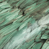 Green Feathers Pattern Embossed Wallpaper, Tropical 3D Textured Birds Vivid Wallcovering - Adawall -Houston Wallpaper Store - Walcoverings, Curtains & Wall Panels