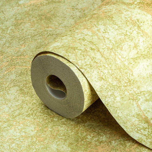 Green Modern Textured Distressed Wallpaper, Embossed Industrial Metallic Rustic Wallcovering - Adawall -Houston Wallpaper Store - Walcoverings, Curtains & Wall Panels