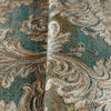 Green Rich Baroque Damask Wallpaper Deep Embossed Shimmering Vintage Design - Adawall -Houston Wallpaper Store - Walcoverings, Curtains & Wall Panels