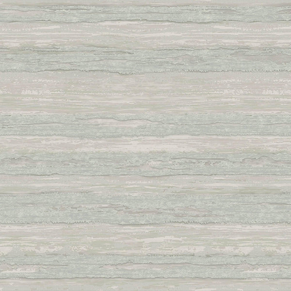 Horizontal Striped Wallpaper, Light Green, Cream Shiny Glossy Luxry Non-Woven Wallcovering, Non-Woven, Non-Pasted - Adawall -Houston Wallpaper Store - Walcoverings, Curtains & Wall Panels