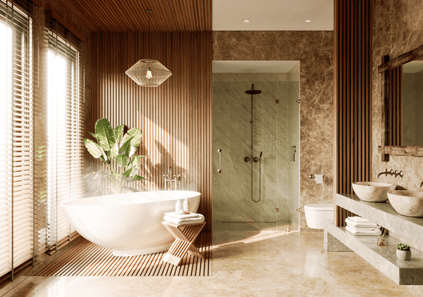 Light Brown Wall Panel, PS Wall Home Decoration Panel-Premium Quality - Adawall -Houston Wallpaper Store - Walcoverings, Curtains & Wall Panels