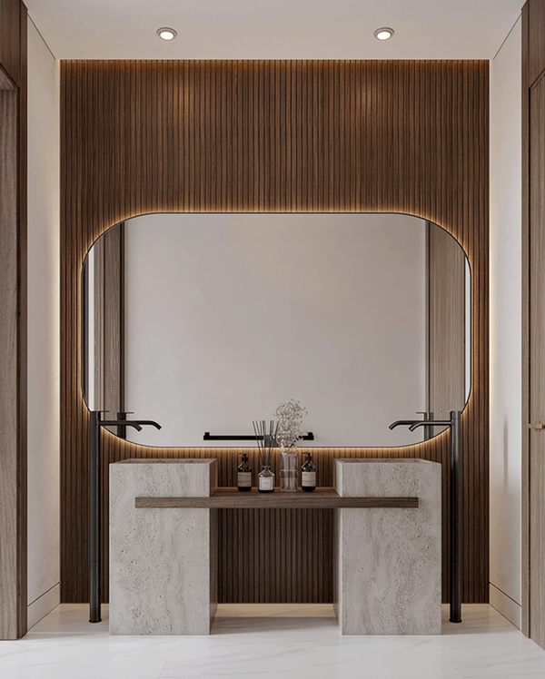 Light Brown Wall Panel, PS Wall Home Decoration Panel-Premium Quality - Adawall -Houston Wallpaper Store - Walcoverings, Curtains & Wall Panels