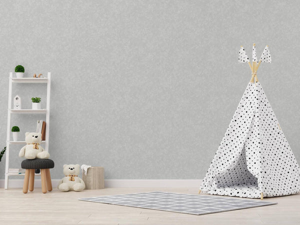 Light Gray 3D Embossed Distressed Wallpaper, Light Neutral Colors Non-Pasted Worn Texture Wall Paper - Adawall -Houston Wallpaper Store - Walcoverings, Curtains & Wall Panels